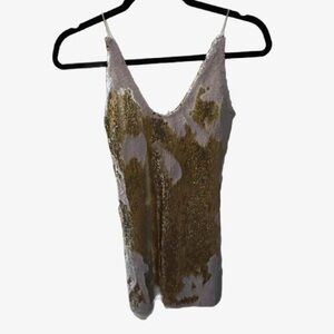 Sequin Free People Homecoming/Graduation Dress